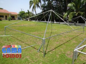 estructura de toldo