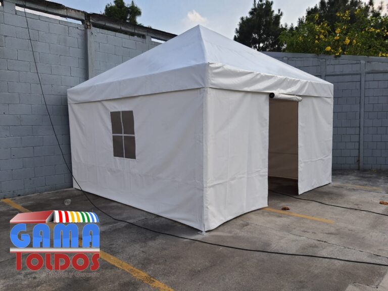 toldo 4x4 con paredes